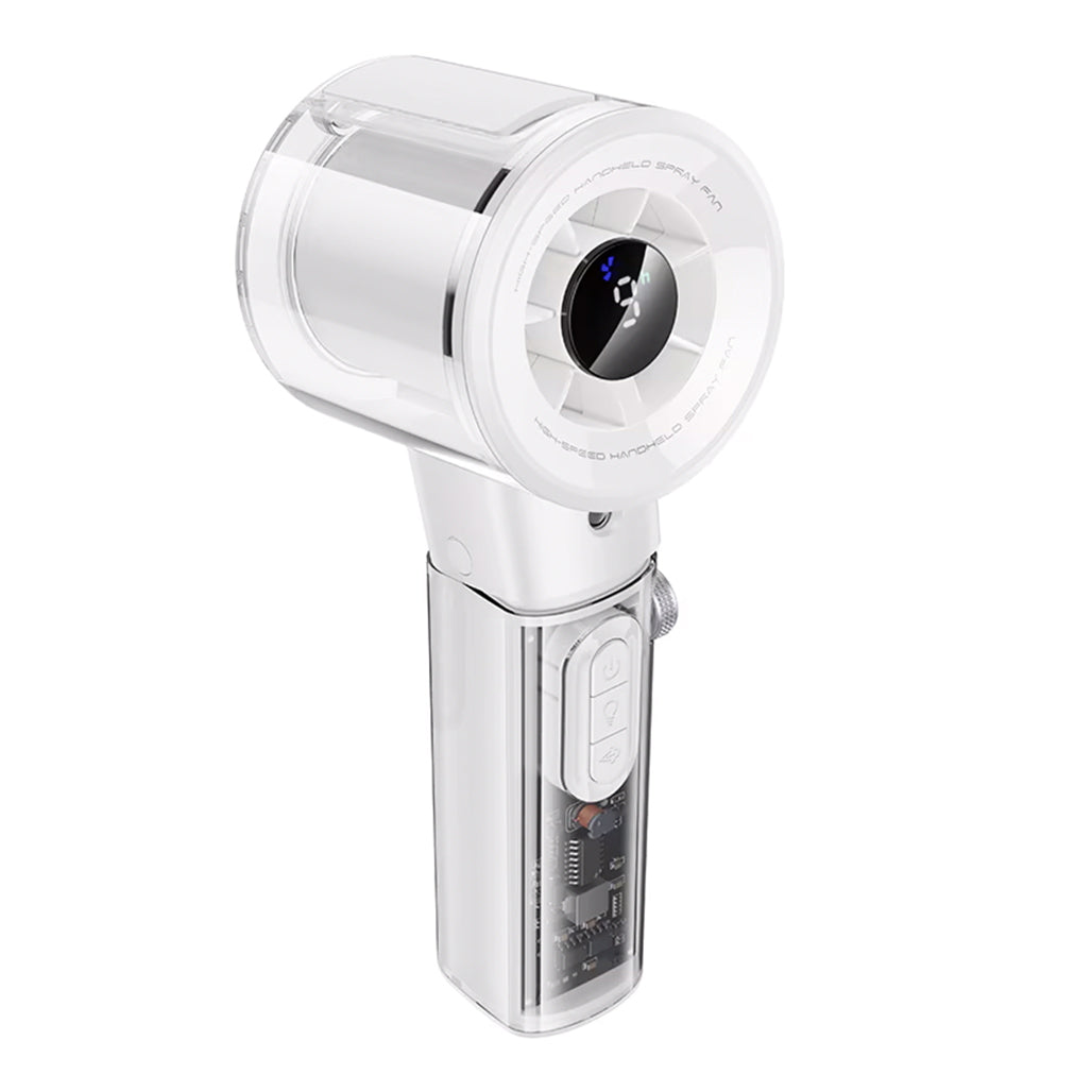 A Photo Of Hoco HX614 Spray Portable Fan with Humidifier