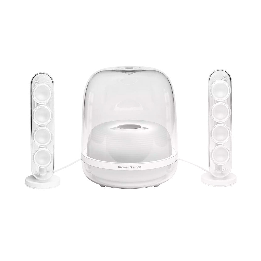 A Photo Of Harman Kardon SoundSticks 4 - Bluetooth Speaker System - White