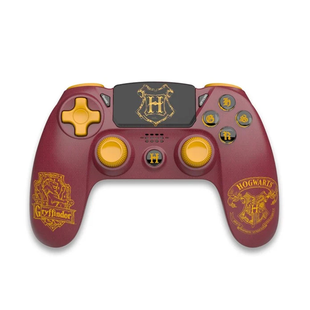 A Photo Of Harry Potter PS4 Wireless Controller - Gryffindor Edition