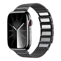 A-Case Hasir Magnetic Steel Band for Apple Watch, Adjustable and Secure Fit