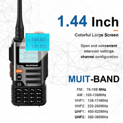 A Photo Of Baofeng UV-K68+ (BF107) - Dual Band VHF/UHF Analog Walkie Talkie 5W