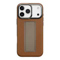A Photo Of Uniq Heldro Pro for iPhone 17 Pro/ Pro Max – FlexGrip Leatherette Case