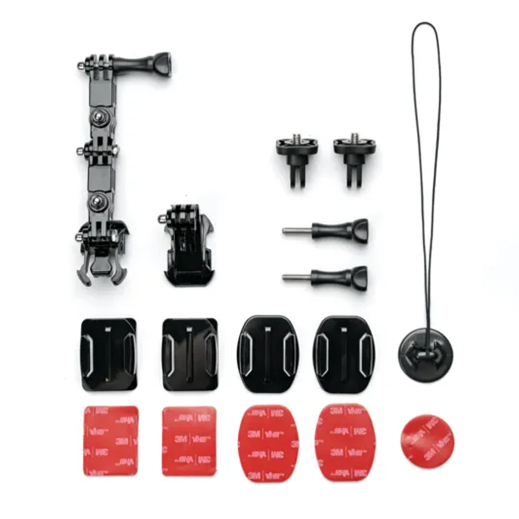 A Photo Of Insta360 Helmet Mount Bundle – Universal Mount for Motorcycling, MTB, Skiing & More