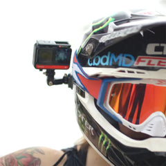 A Photo Of Insta360 Helmet Mount Bundle – Universal Mount for Motorcycling, MTB, Skiing & More