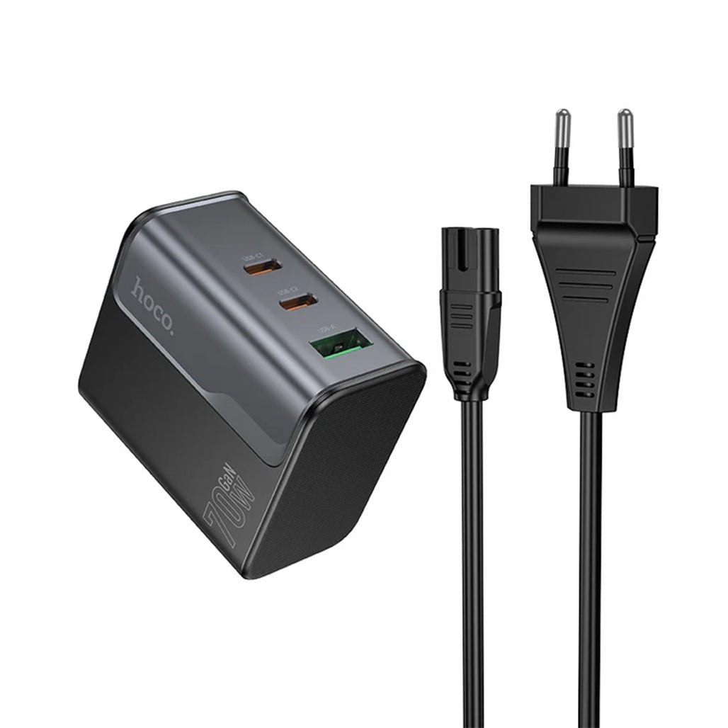 A Photo Of Hoco CS76A 70W Charger - EU Plug