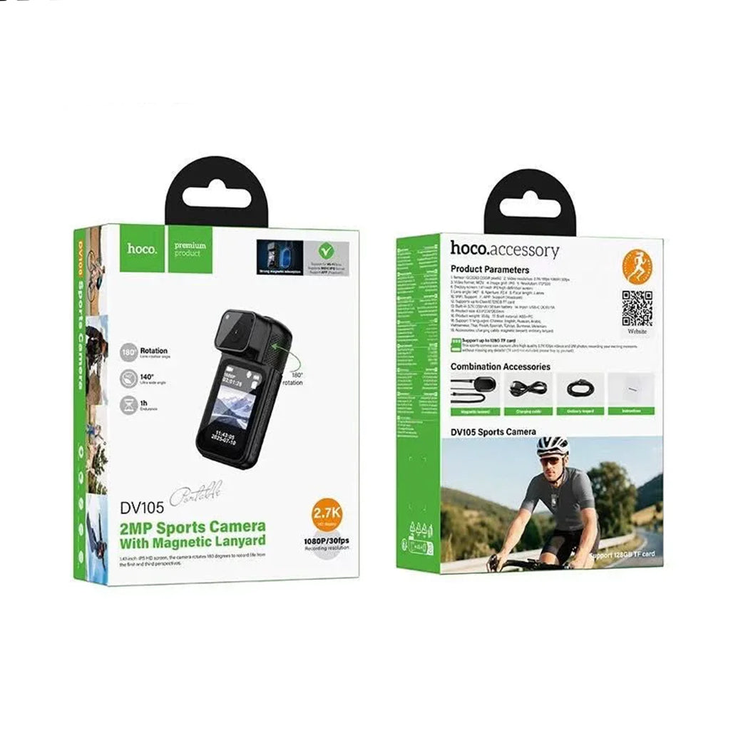 A Photo Of Hoco DV105 Sports Action Camera 2MP
