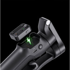 A Photo Of Hohem iSteady V3 Foldable Gimbal Stabilizer with AI Tracking, Fill Light & 3-Axis Stabilization