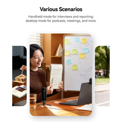 A Photo Of Hollyland Interview Adapter for Wireless Microphones (Handheld/Desktop)