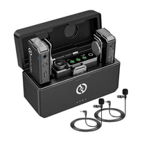 Hollyland LARK MAX Duo with two Lavalier Microphones