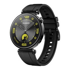 A Photo Of Huawei Watch GT 4 41mm Black Fluoroelastomer Strap