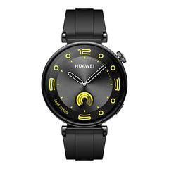 A Photo Of Huawei Watch GT 4 41mm Black Fluoroelastomer Strap