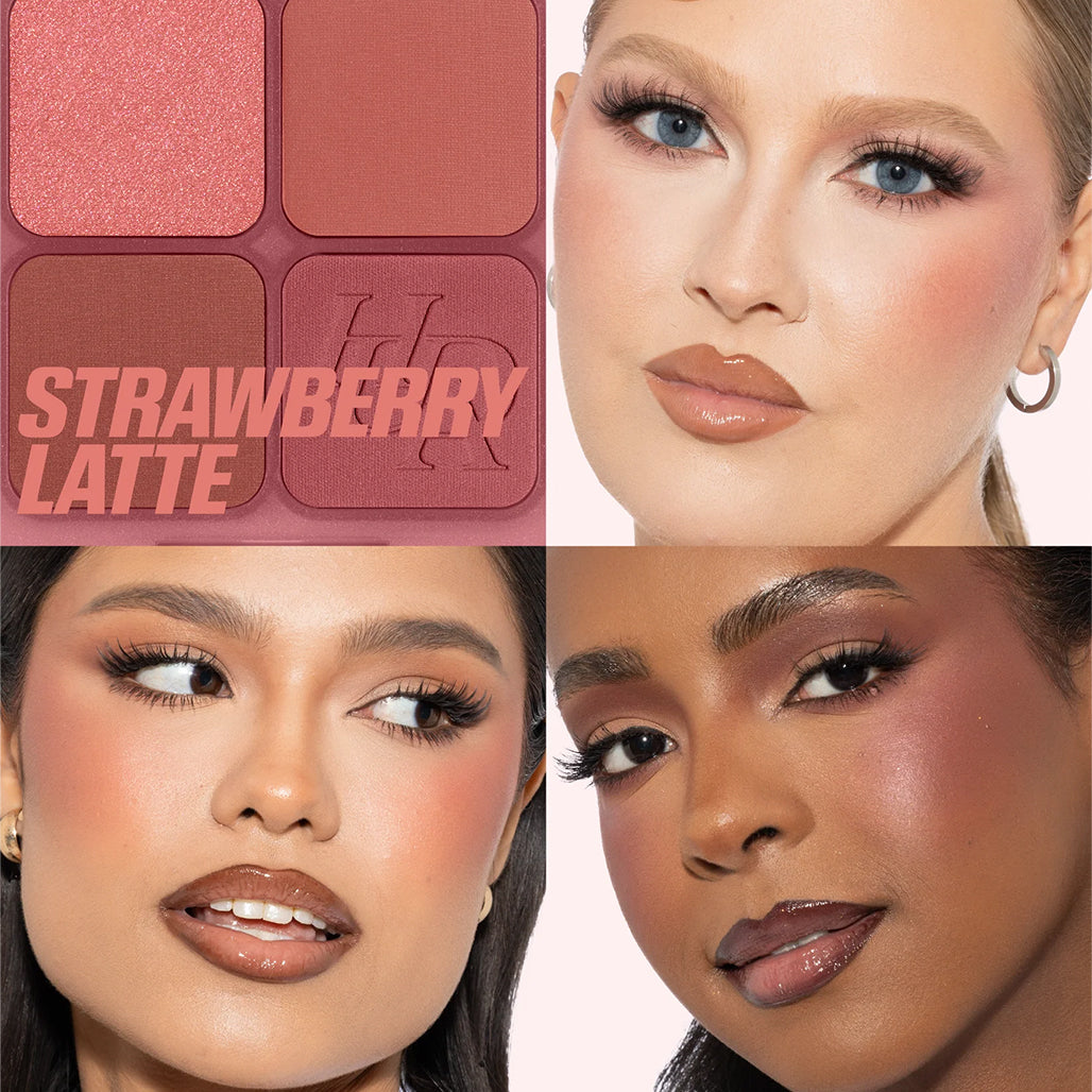 A Photo Of Huda Beauty Blush Filter Blurring Blushlighters Palette