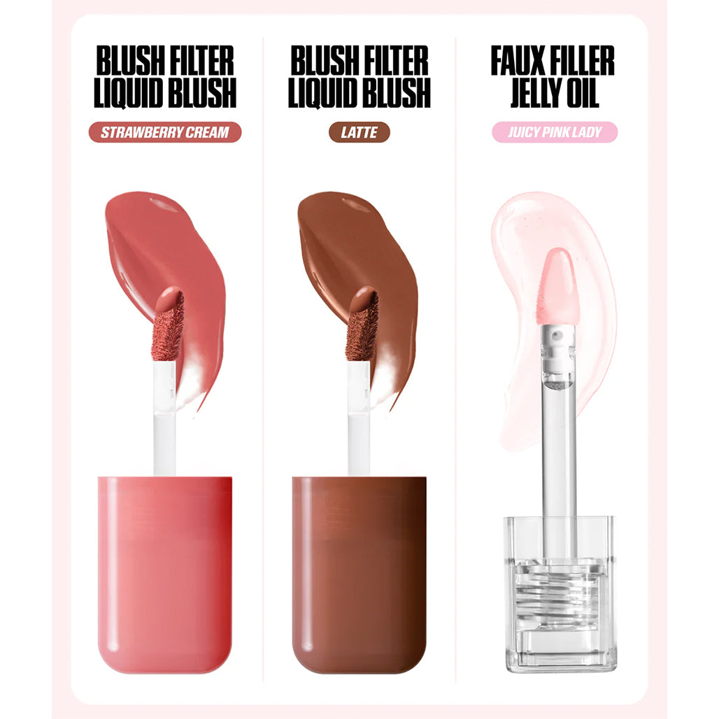 A Photo Of Huda Beauty HABIBTI Lip & Cheek Best Sellers Kit