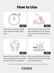 A Photo Of COSRX The Peptide Collagen Hydrogel Eye Patch - 60 Patches