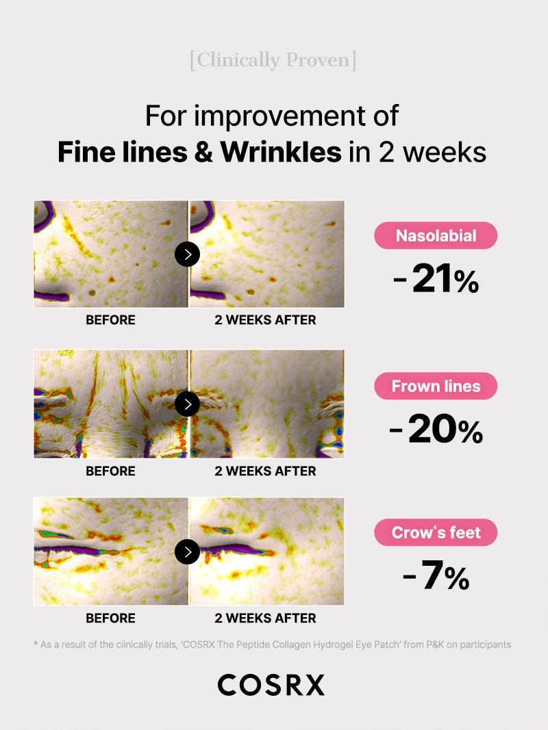 A Photo Of COSRX The Peptide Collagen Hydrogel Eye Patch - 60 Patches