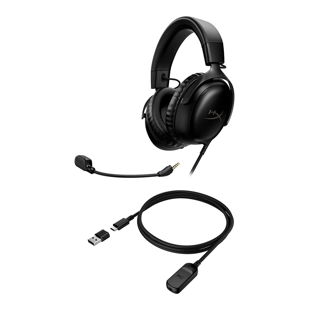 A Photo Of HyperX Cloud III Wired Gaming Headset - Black | 727A8AA