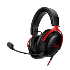 A Photo Of HyperX Cloud III Wired Gaming Headset - Black/Red | 727A9AA
