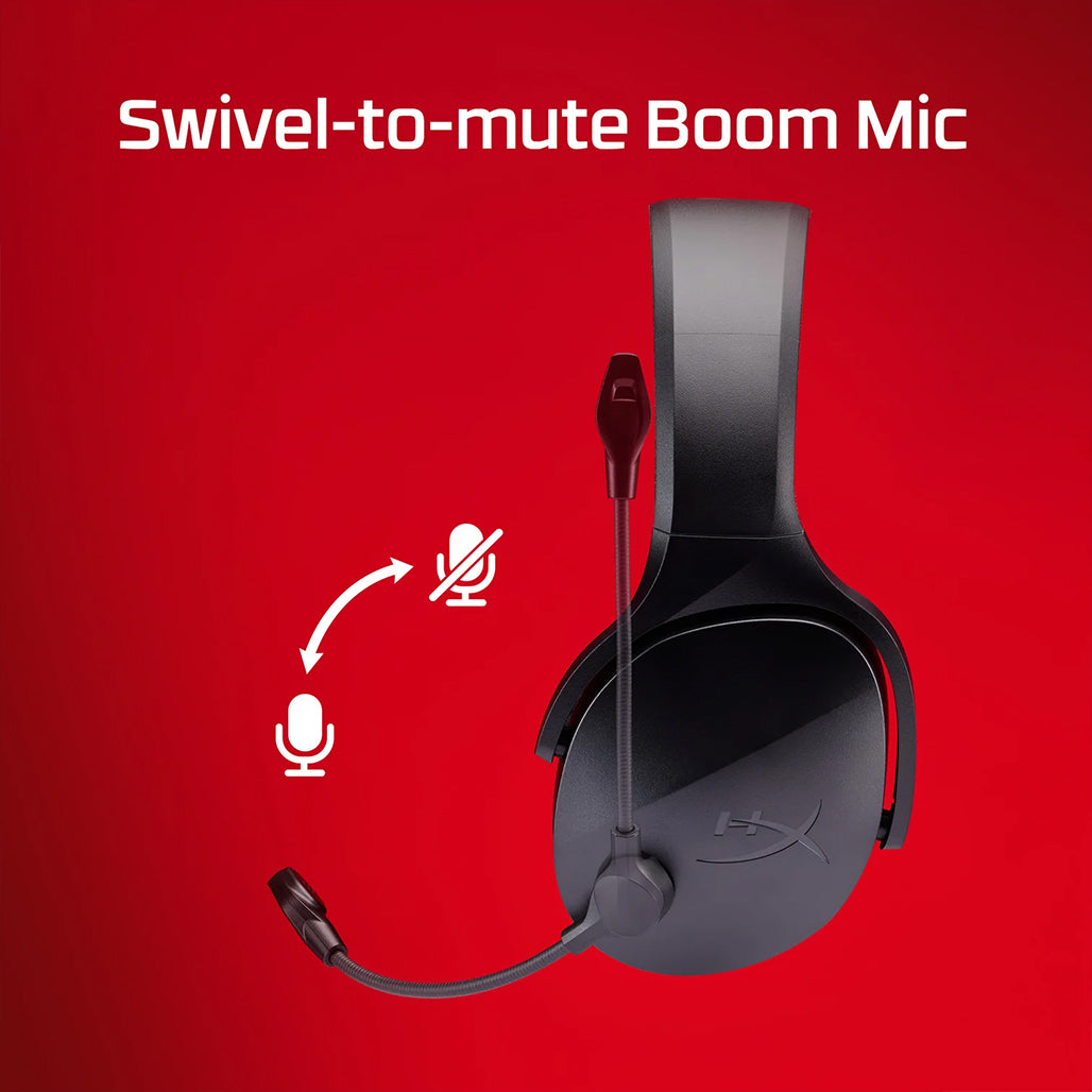 A Photo Of HyperX Cloud Jet Wireless Gaming Headset – Dual Connectivity, 25-Hour Battery, Swivel Mic & Signature Sound