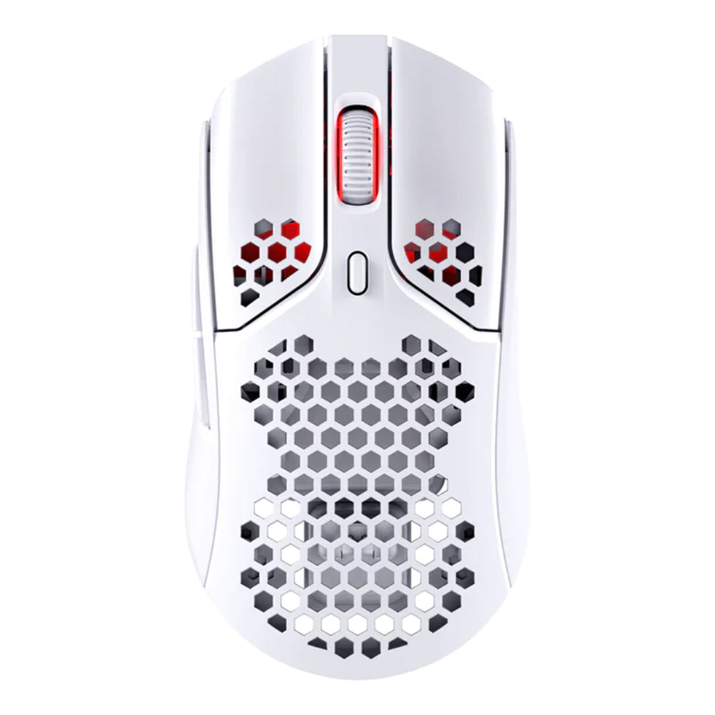 A Photo Of HyperX Pulsefire Haste Wireless Gaming Mouse - White | 4P5D8AA