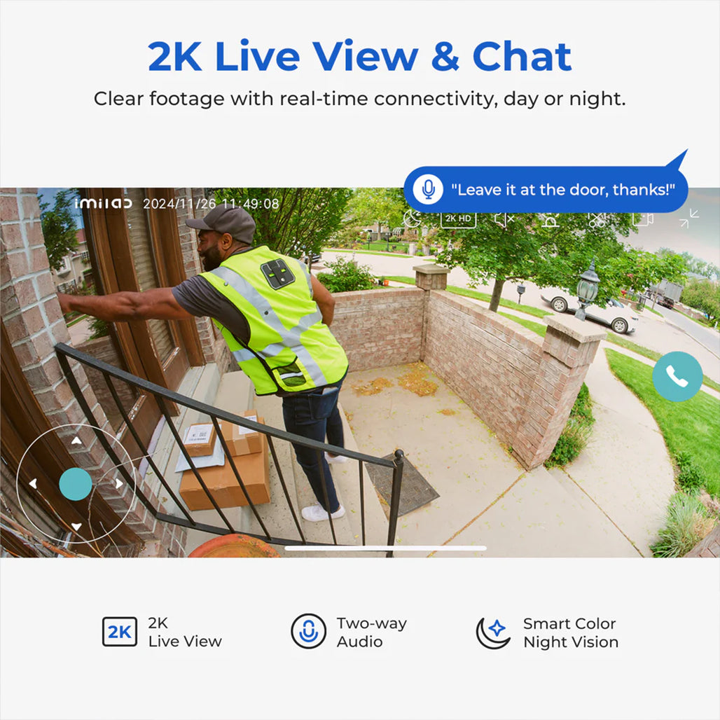 A Photo Of IMILAB EC5 2K WiFi Plug-in Spotlight Camera