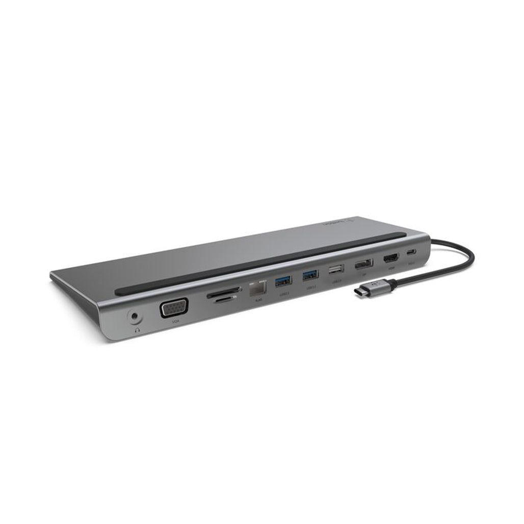A Photo Of Belkin USB-C 11-in-1 Multiport Docking Station with 4K Video, Ethernet, and 100W PD Charging