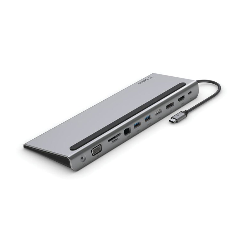 A Photo Of Belkin USB-C 11-in-1 Multiport Docking Station with 4K Video, Ethernet, and 100W PD Charging