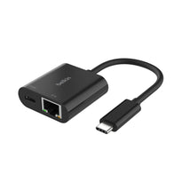 Belkin USB-C to Ethernet with Charge Adapter 100W