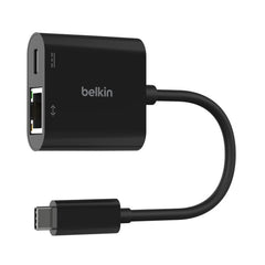 A Photo Of Belkin USB-C to Ethernet with Charge Adapter 100W