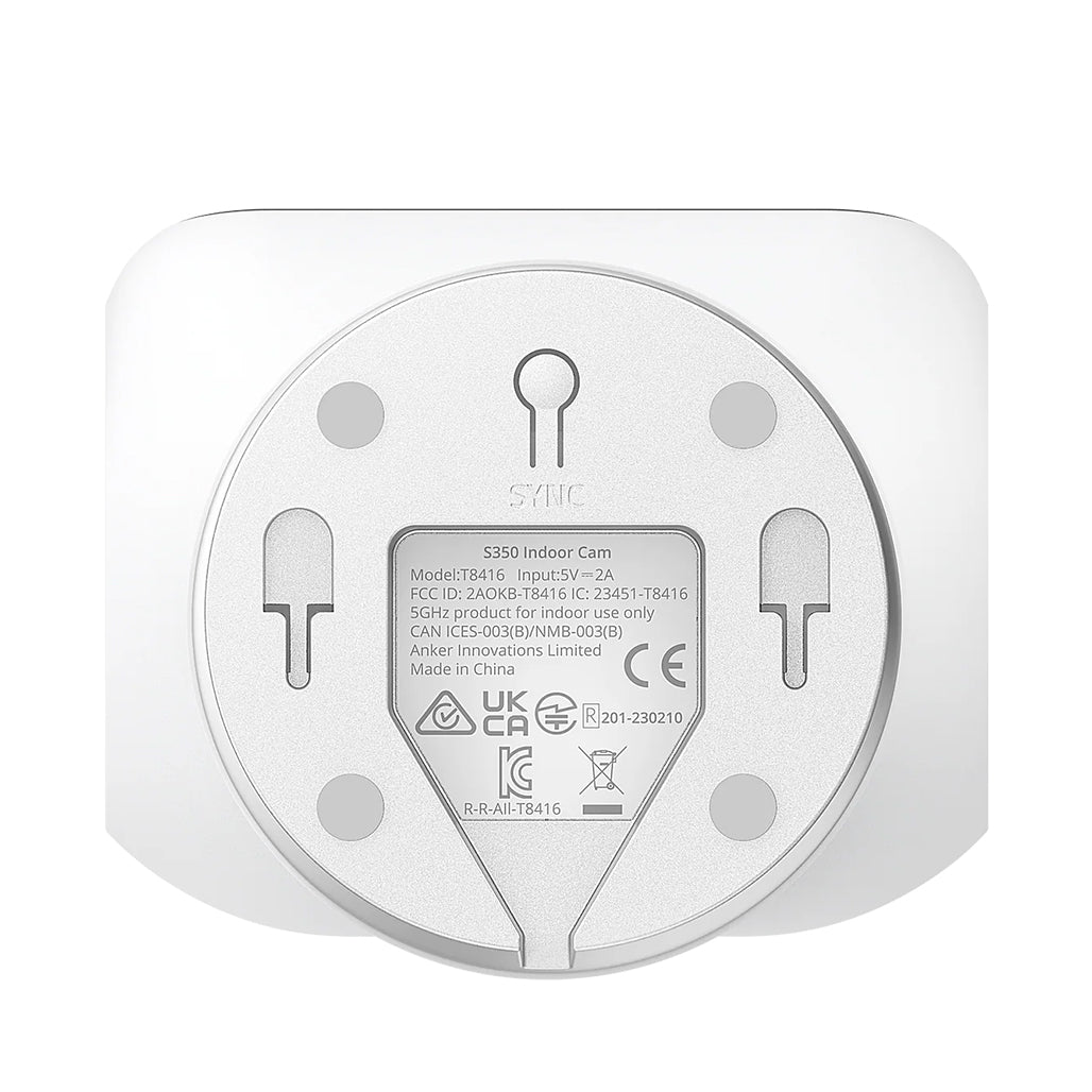 A Photo Of Eufy Indoor Cam S350 - 4K Dual-Lens Security Camera