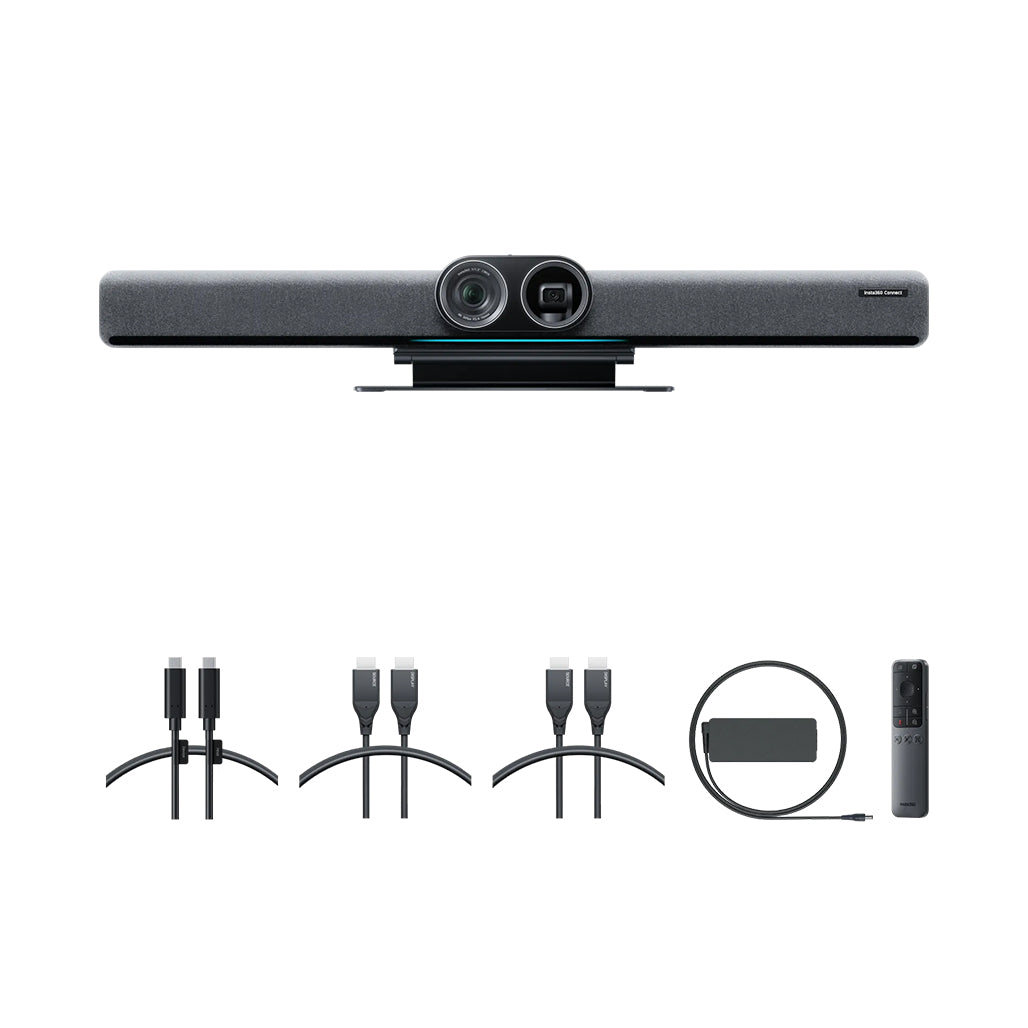 A Photo Of Insta360 Connect - Dual-Camera AI Video Bar