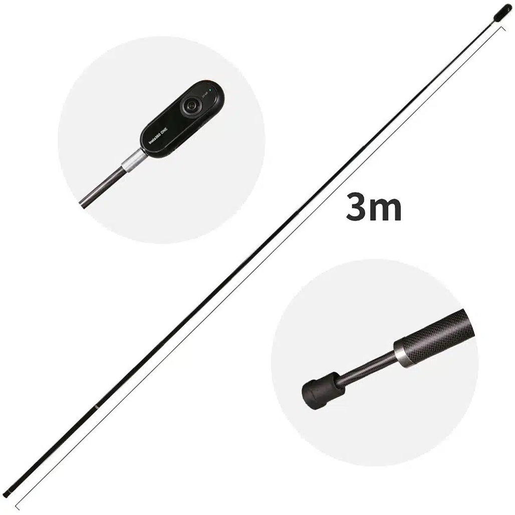 A Photo Of Insta360 Extended Selfie Stick 3m – Telescoping Pole for Action Shots and Selfies
