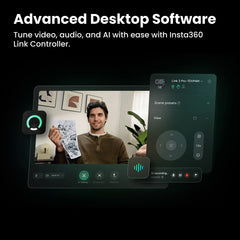 A Photo Of Insta360 Link 2 Pro - 4K AI Webcam
