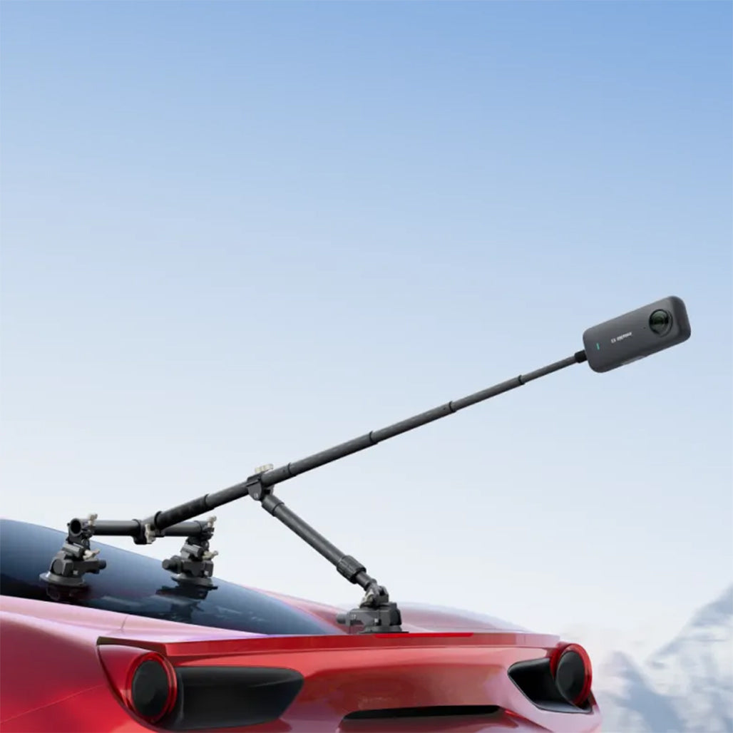 A Photo Of Insta360 Triple Suction Cup Car Mount – Stable and Flexible Mount for Action Cameras