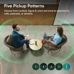 A Photo Of Insta360 Wave - Professional Speakerphone with AI Recording Suite