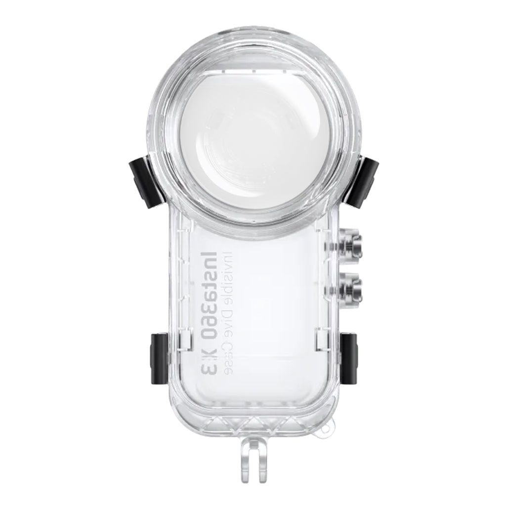 A Photo Of Insta360 X3 Invisible Dive Case - Waterproof 164ft with Seamless Underwater Stitching