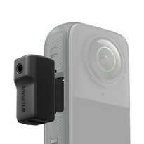 Insta360 X4 Mic Adapter – Invisible 360° Audio Recording with Simultaneous Charging