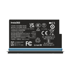 A Photo Of Insta360 X5 Battery – 2400mAh Cold-Resistant Long-Life Power with Storage Case