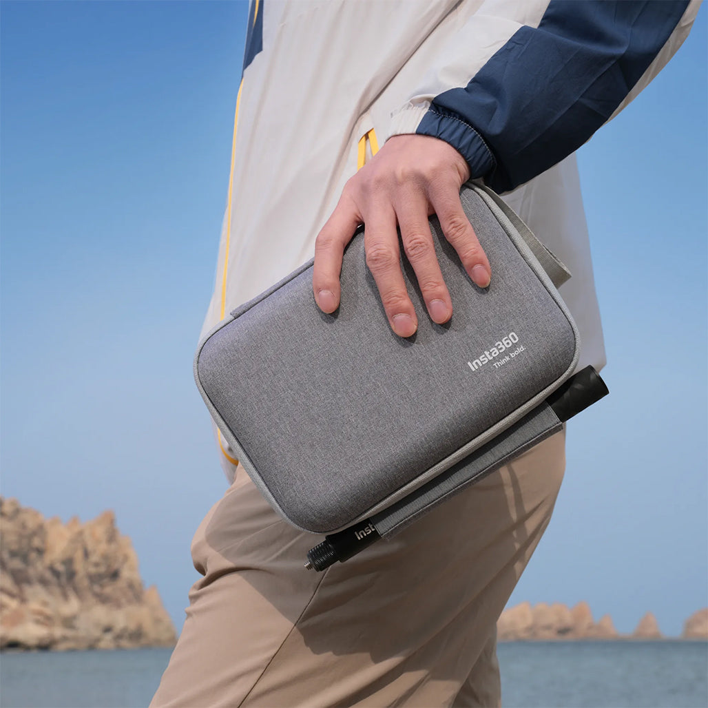 A Photo Of Insta360 X5 Camera Carrying Case – Rugged Travel Case for Camera and Accessories