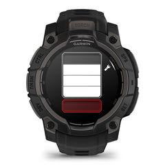 A Photo Of Garmin Instinct 3 45mm AMOLED - Black with Black Band