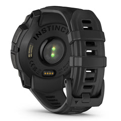 A Photo Of Garmin Instinct 3 45mm AMOLED - Black with Black Band