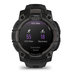 A Photo Of Garmin Instinct 3 45mm AMOLED - Black with Black Band