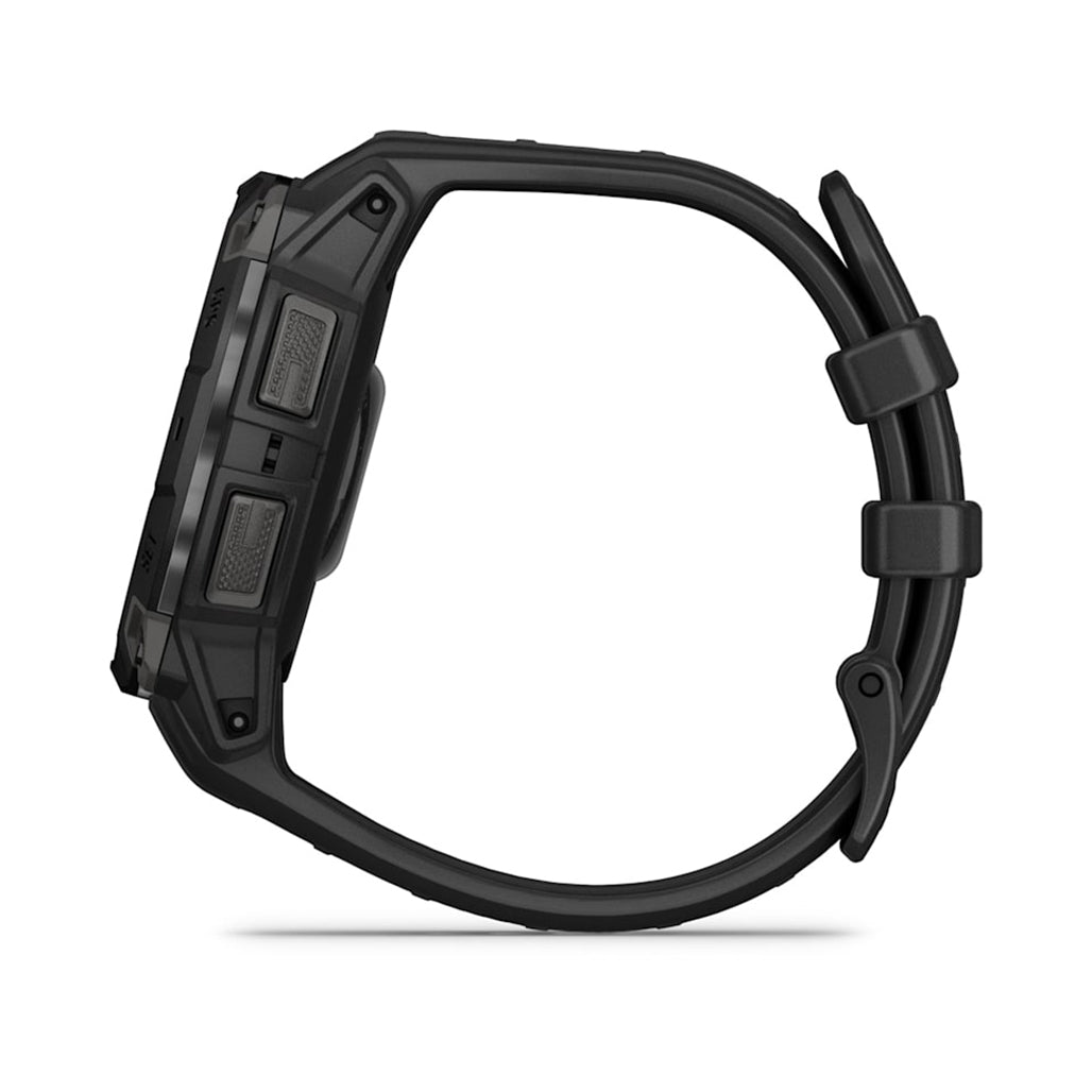 A Photo Of Garmin Instinct 3 45mm AMOLED - Black with Black Band