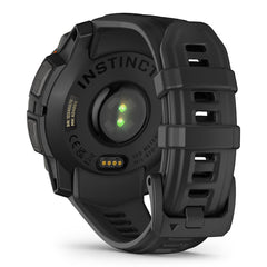 A Photo Of Garmin Instinct 3 45mm Solar - Black with Black Band