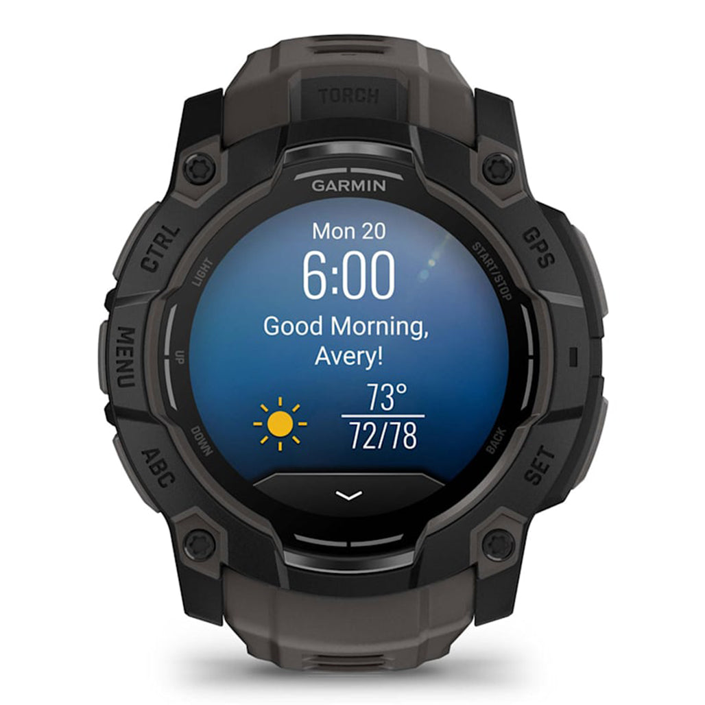 A Photo Of Garmin Instinct 3 50mm – AMOLED Edition
