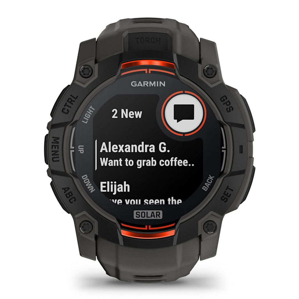 A Photo Of Garmin Instinct 3 50mm Solar