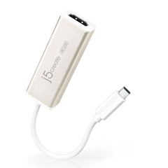 A Photo Of J5Create USB-C to 4K HDMI™ Adapter JCA153 - High-Resolution Display Connector for MacBook®, Chromebook™, and PCs