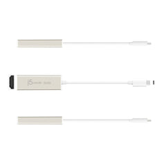 A Photo Of J5Create USB-C to 4K HDMI™ Adapter JCA153 - High-Resolution Display Connector for MacBook®, Chromebook™, and PCs