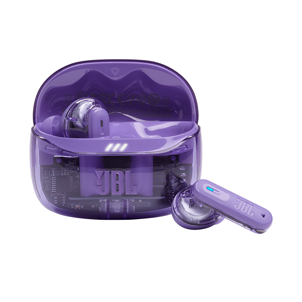 A Photo Of JBL Tune Beam 2 Ghost Edition - True Wireless Earbuds with Adaptive Noise Cancelling