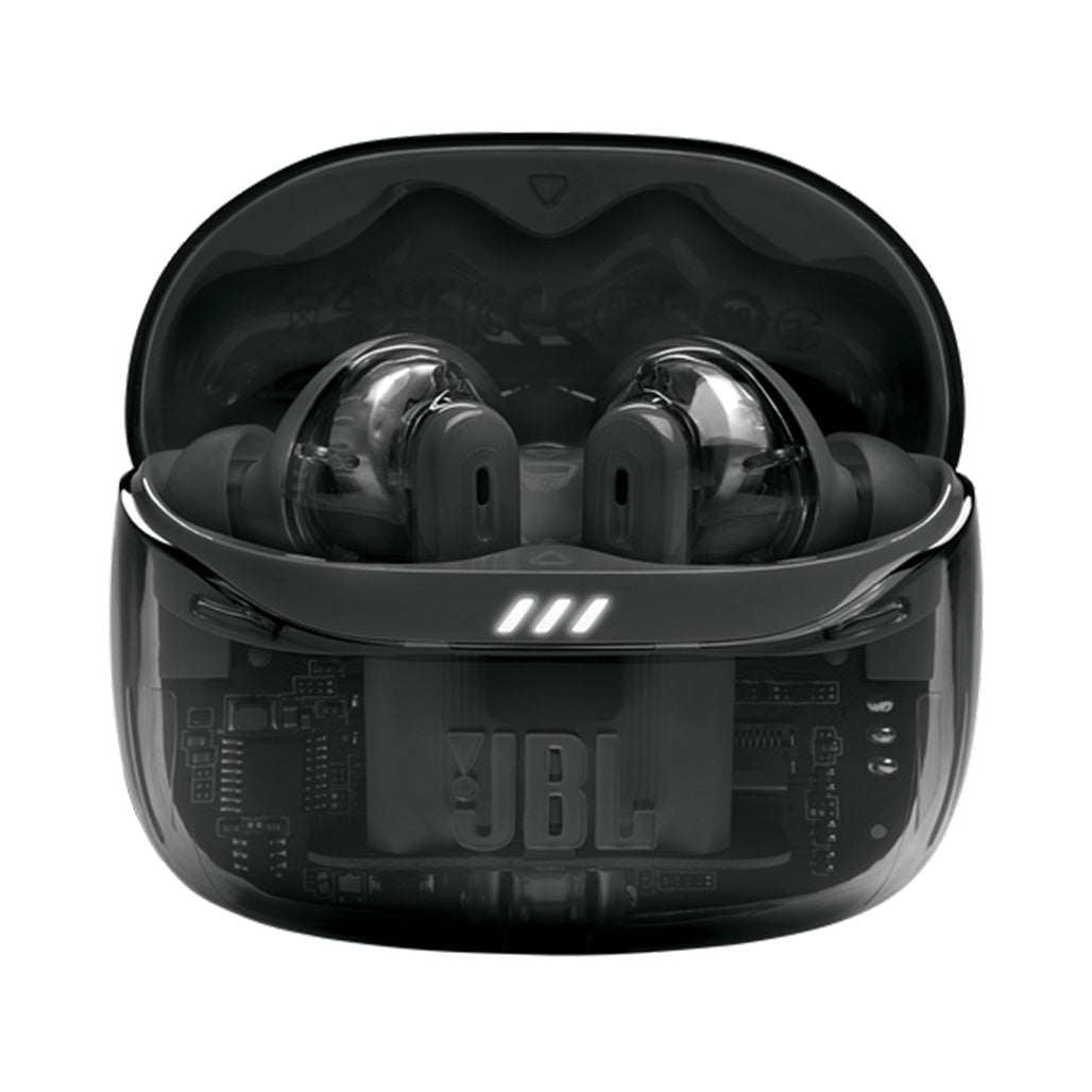 A Photo Of JBL Tune Beam 2 Ghost Edition - True Wireless Earbuds with Adaptive Noise Cancelling