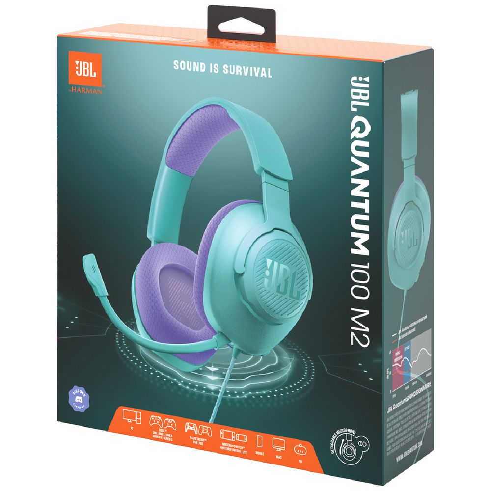 A Photo Of JBL Quantum 100M2 Wired Over-Ear Gaming Headset